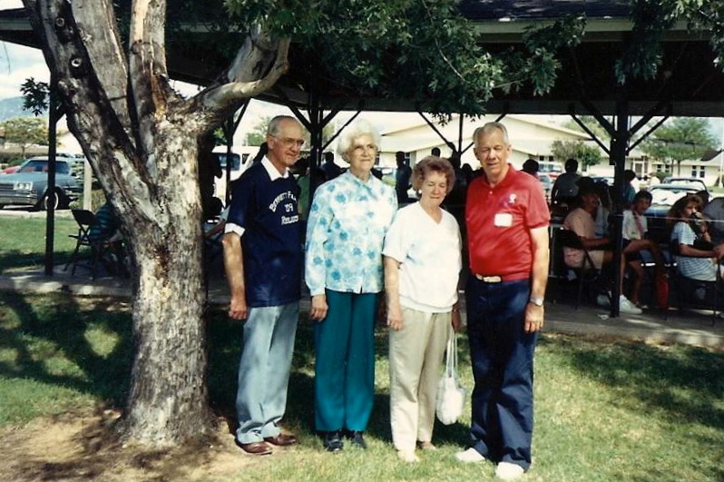 Mark, Myrtle, Maurice, Doris, 1989